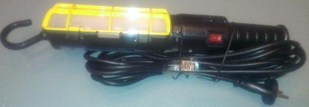 Professionele looplamp inclusief 11/60W spaarlamp. € 9,95, Ophalen of Verzenden, Nieuw, 50 tot 200 watt, Lamp met armatuur