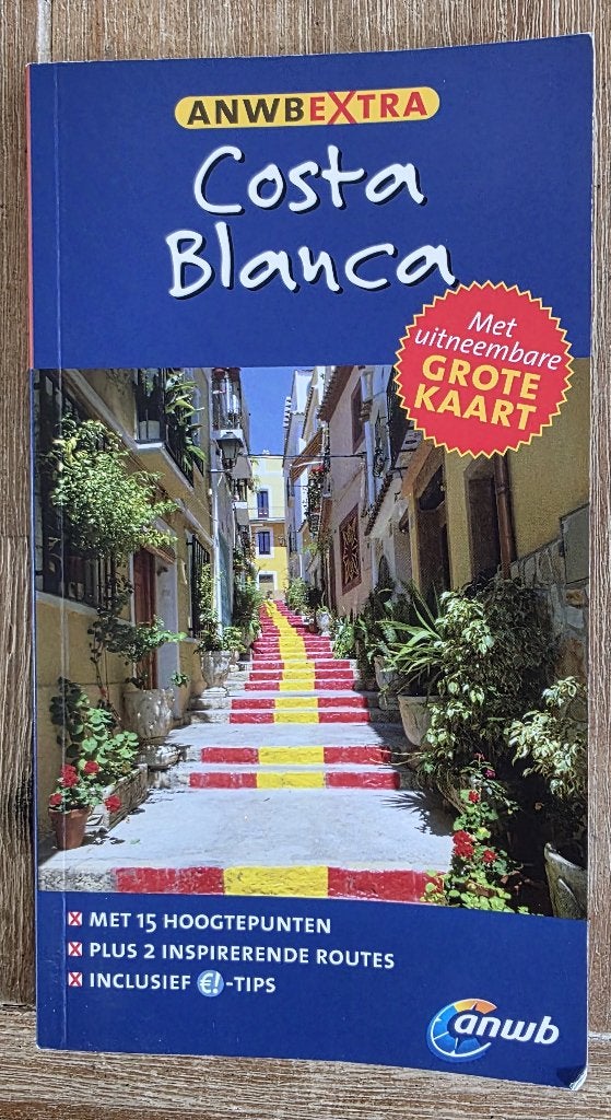 ANWB Extra Reisgids Costa Blanca incl. Valencia, ANWB, Europa, Ophalen of Verzenden, Zo goed als nieuw