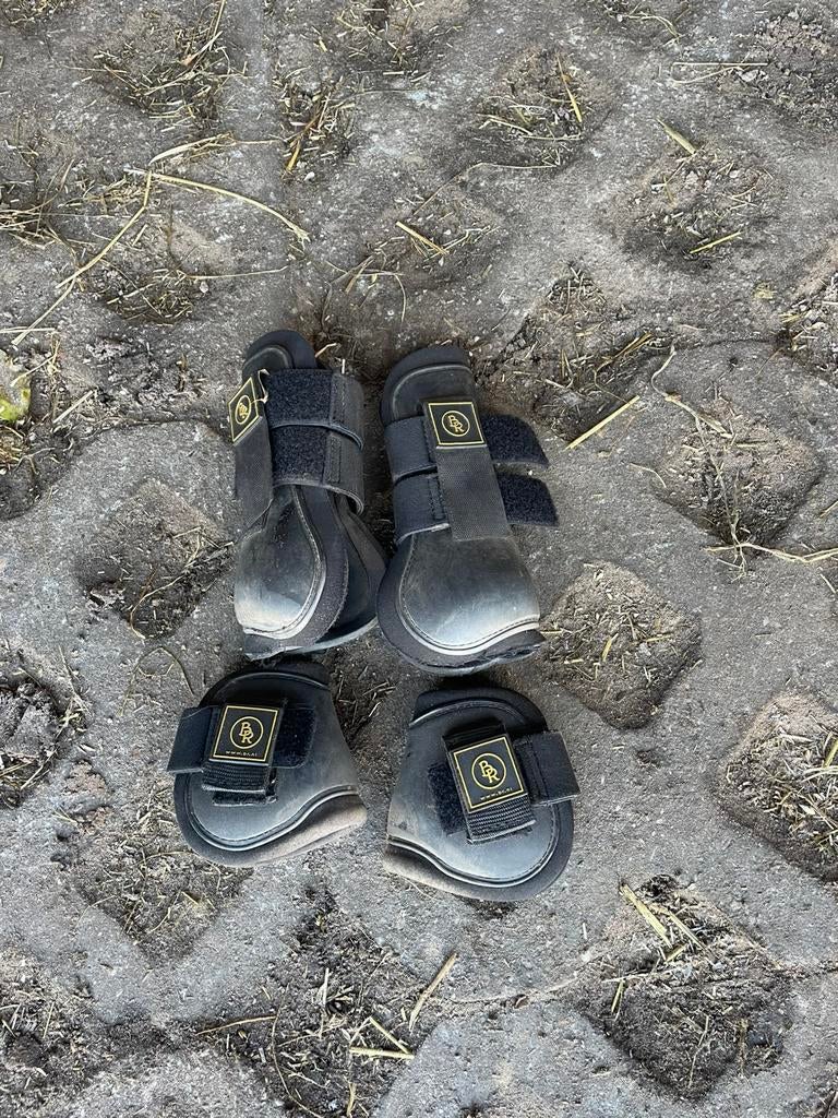 Peesbeschermer set maat cob BR, Dieren en Toebehoren, Paarden en Pony's | Beschermers, Ophalen of Verzenden, Gebruikt, Rijden