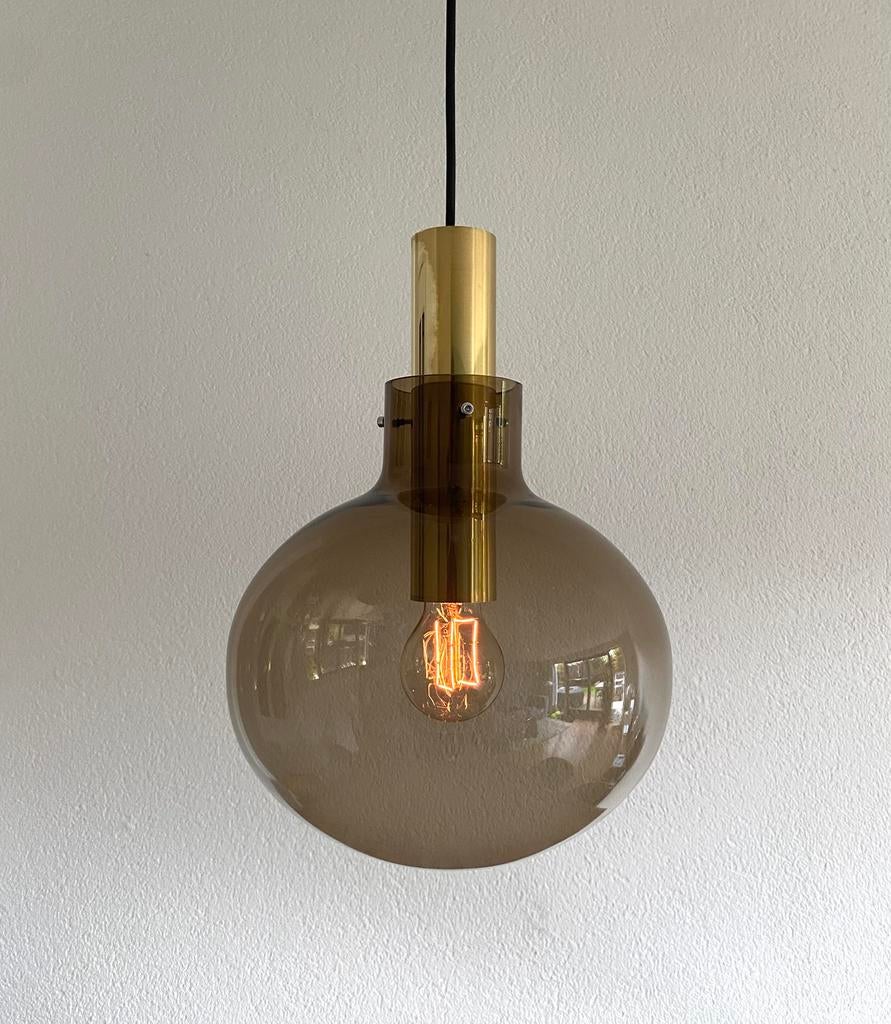 Vintage Hans Agne Jacobsson hanglamp (7 beschikbaar) 70’s, Ophalen of Verzenden, Glas, Nvt, Nvt