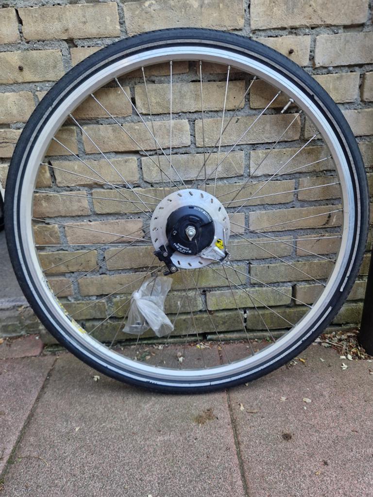 Shimano Nexave Voorwiel met Schijfrem - Zo goed als nieuw, Fietsen en Brommers, Fietsonderdelen, Ophalen of Verzenden