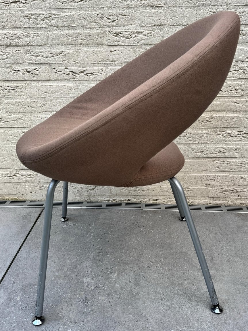 Artifort Nina stoelen Holten Lichtbruin eetkamer fauteuil, Ophalen, Gebruikt, Twee, Bruin