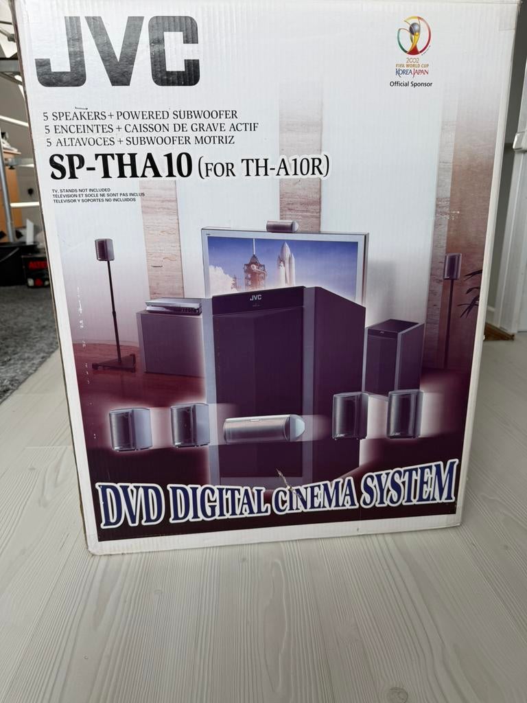 JVC Home Cinema Set 5.1 – SP-THA10 met subwoofer, Ophalen, JVC, 70 watt of meer, 5.1-systeem