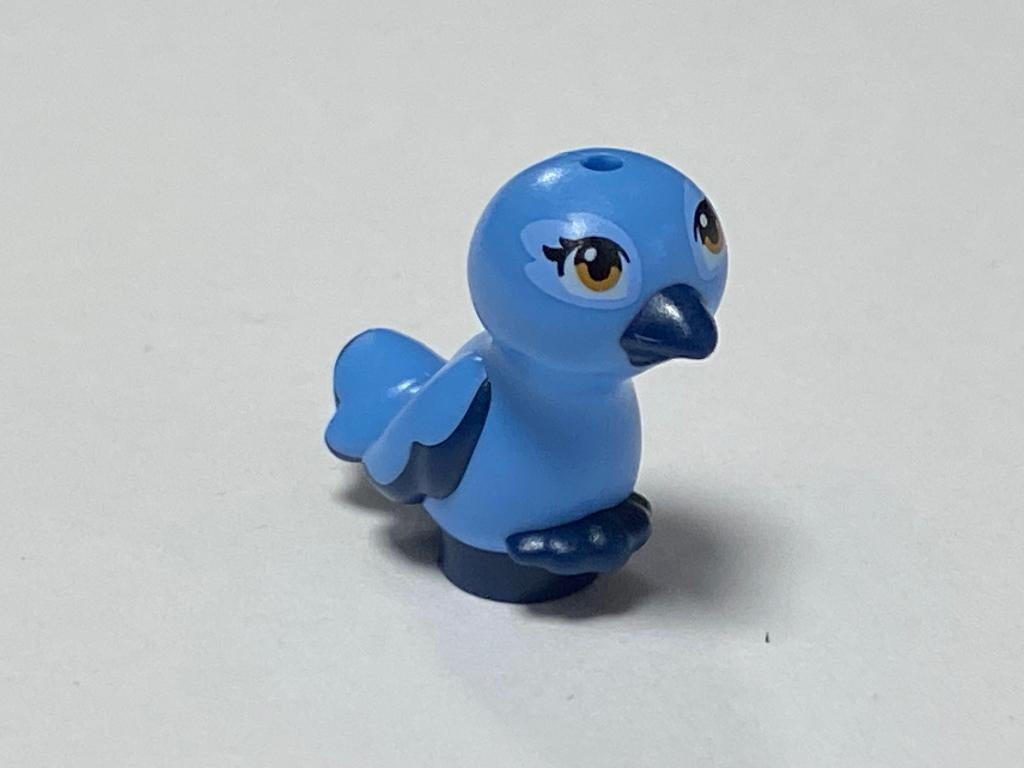 Nieuwe Lego blauwe vogel / bird (Cinnamon / Mimi)
