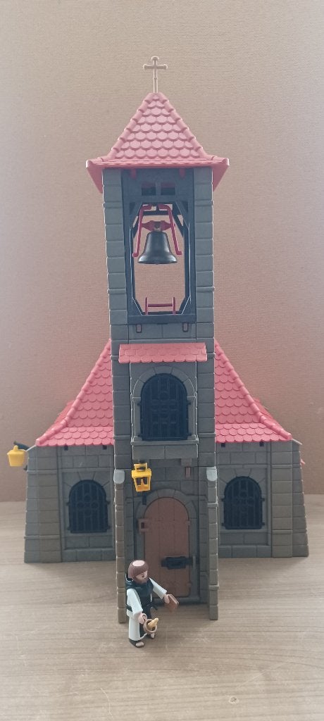 playmobil middeleeuwen kerkje of kapel, Verzenden, Gebruikt, Complete set