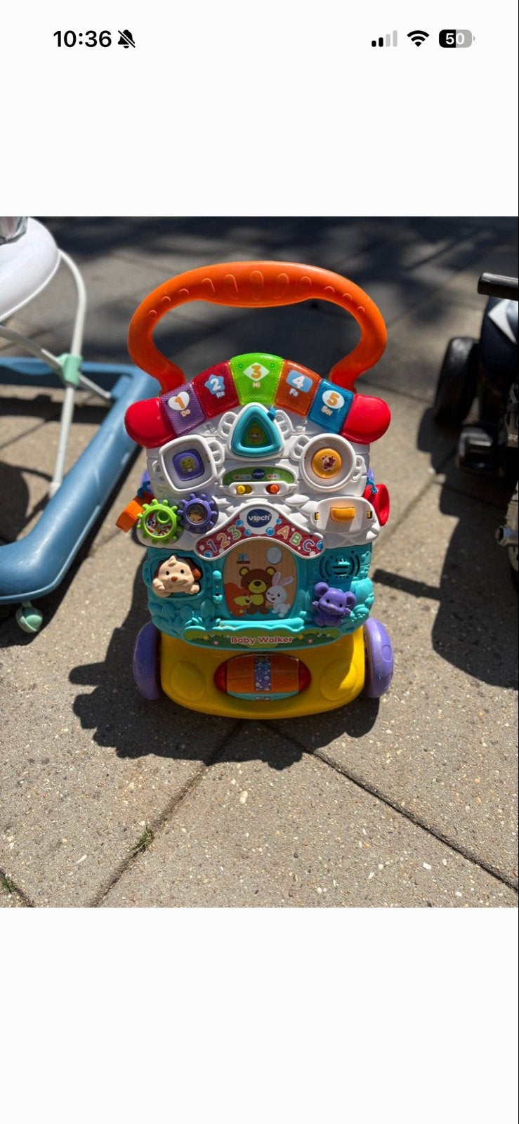 VTech Baby Walker - Loopwagen met activiteitenpaneel, Ophalen, Gebruikt, Overige typen, Met licht