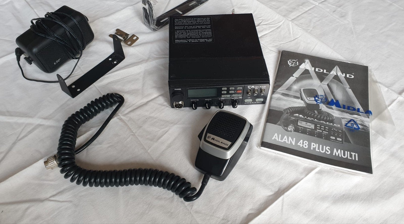Midland 27 MC bak, Alan 48 plus multi, Telecommunicatie, Ophalen