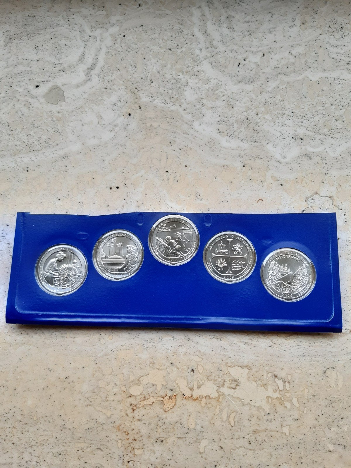 Set quarters 2019 p&d usa unc  kk  f.22.2, Postzegels en Munten, Munten | Amerika, Ophalen, Noord-Amerika