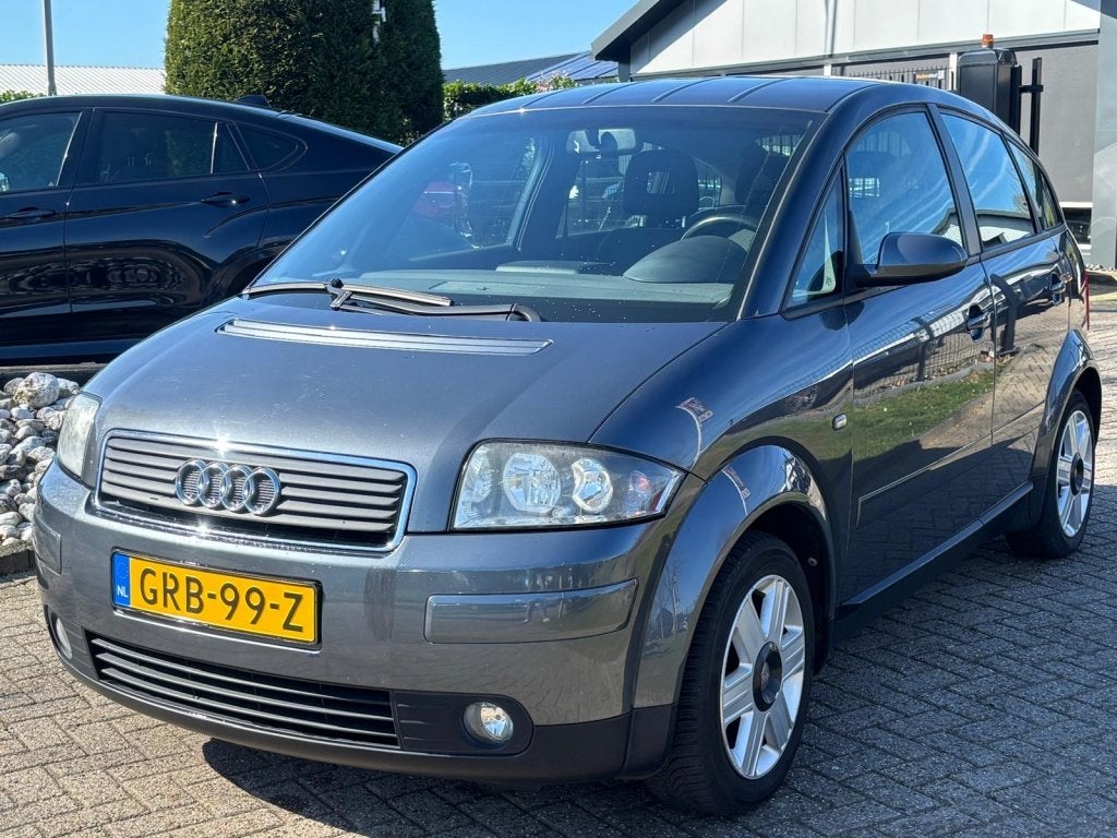 Audi A2 1.4 Pro Line 2004 Onderhoudshistorie 95.000 KM, 490 kg, Stof, Gebruikt, 4 cilinders