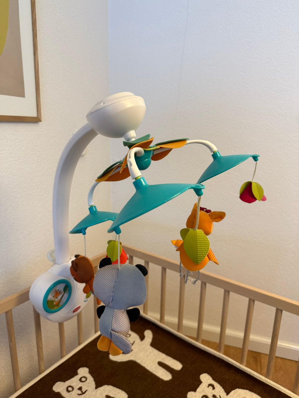 Tiny Love Muziekmobiel voor box, Ophalen, Gebruikt, Mobiel, Met licht