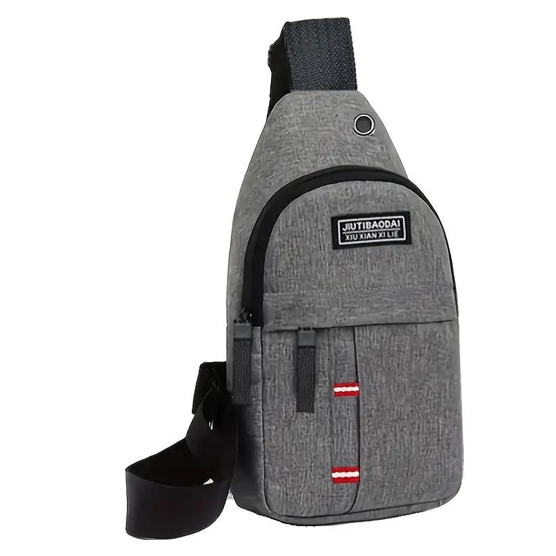 Comfortabele/Handige All-in-one grijze Body Bag "XIU-XIAN", Verzenden, Nieuw, Grijs
