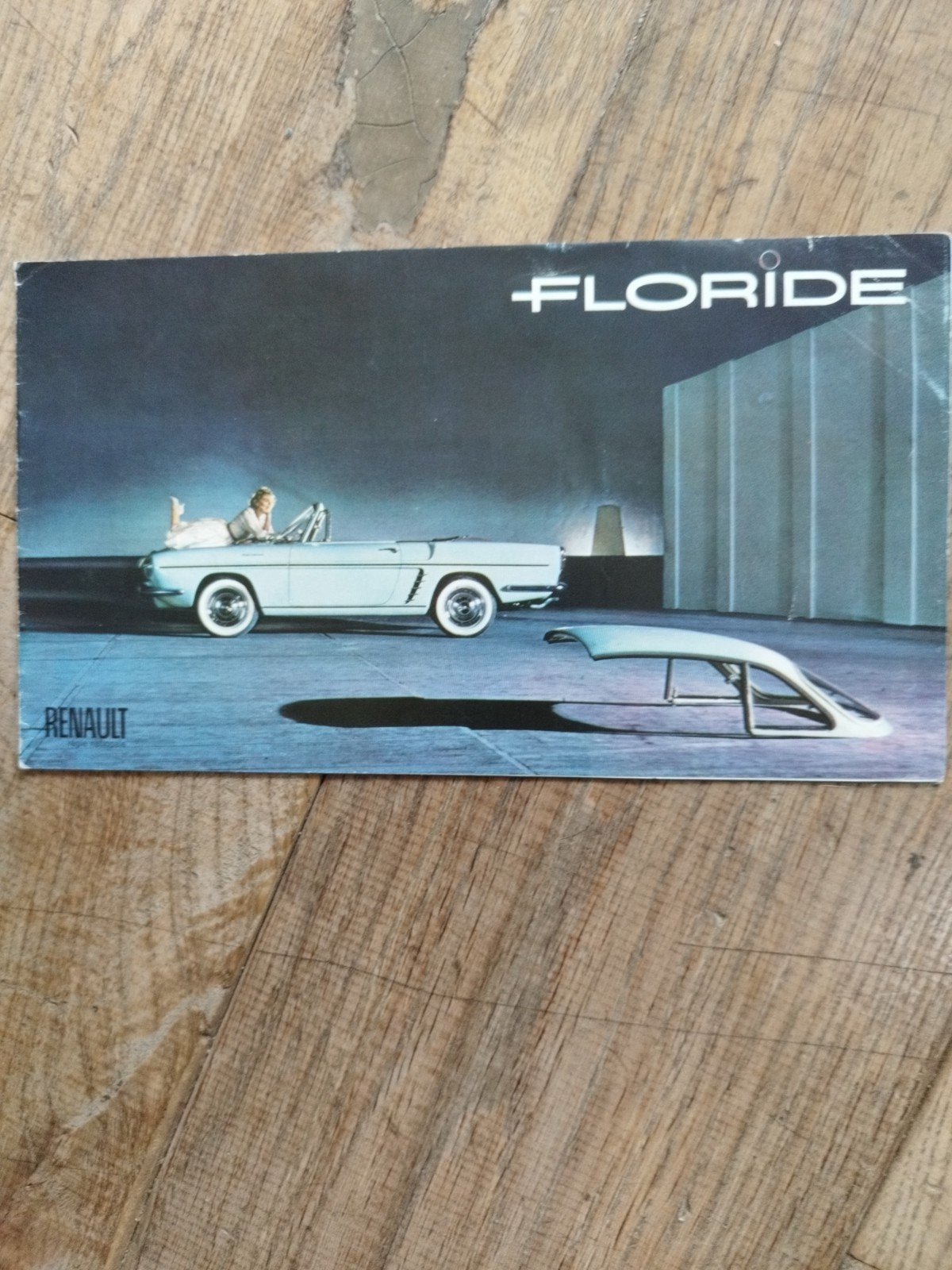 Renault Floride brochure 1960 - Nederlands, Renault, Ophalen of Verzenden, Zo goed als nieuw, Renault