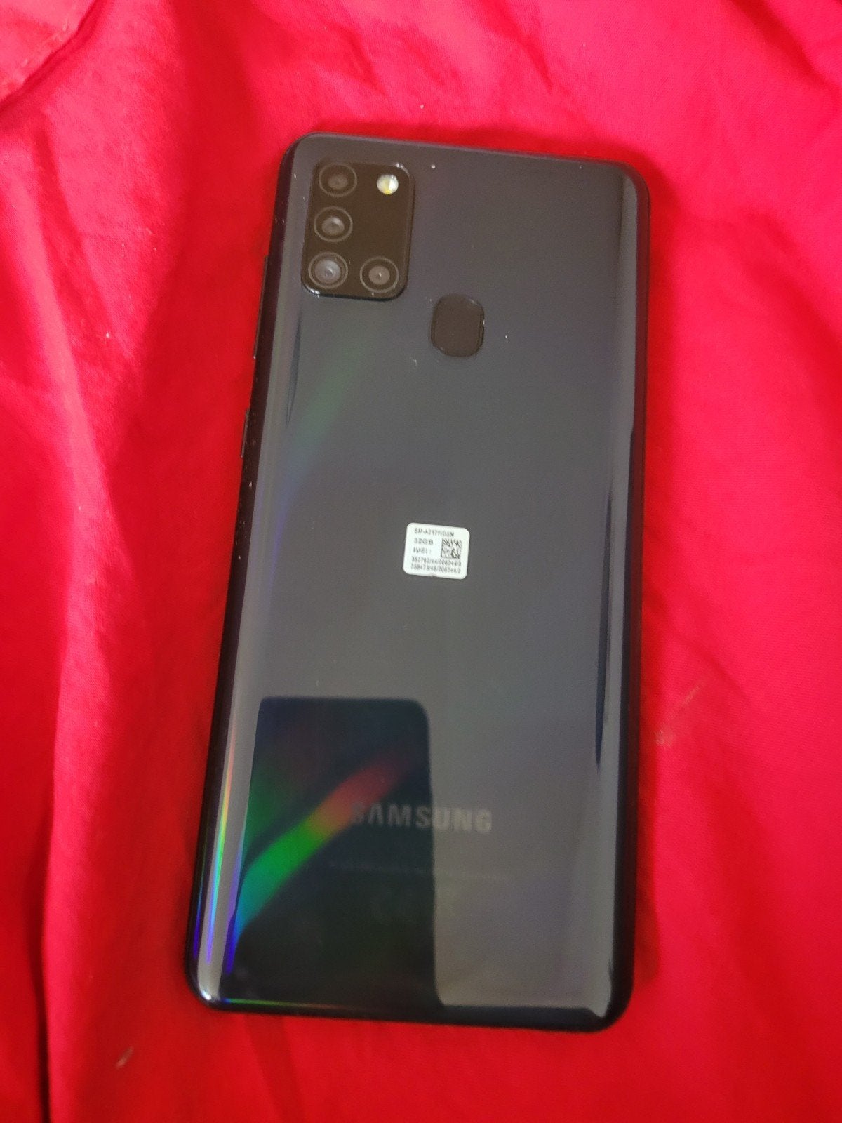Goede Samsung A21S, Telecommunicatie, Mobiele telefoons | Samsung, Ophalen, Zwart