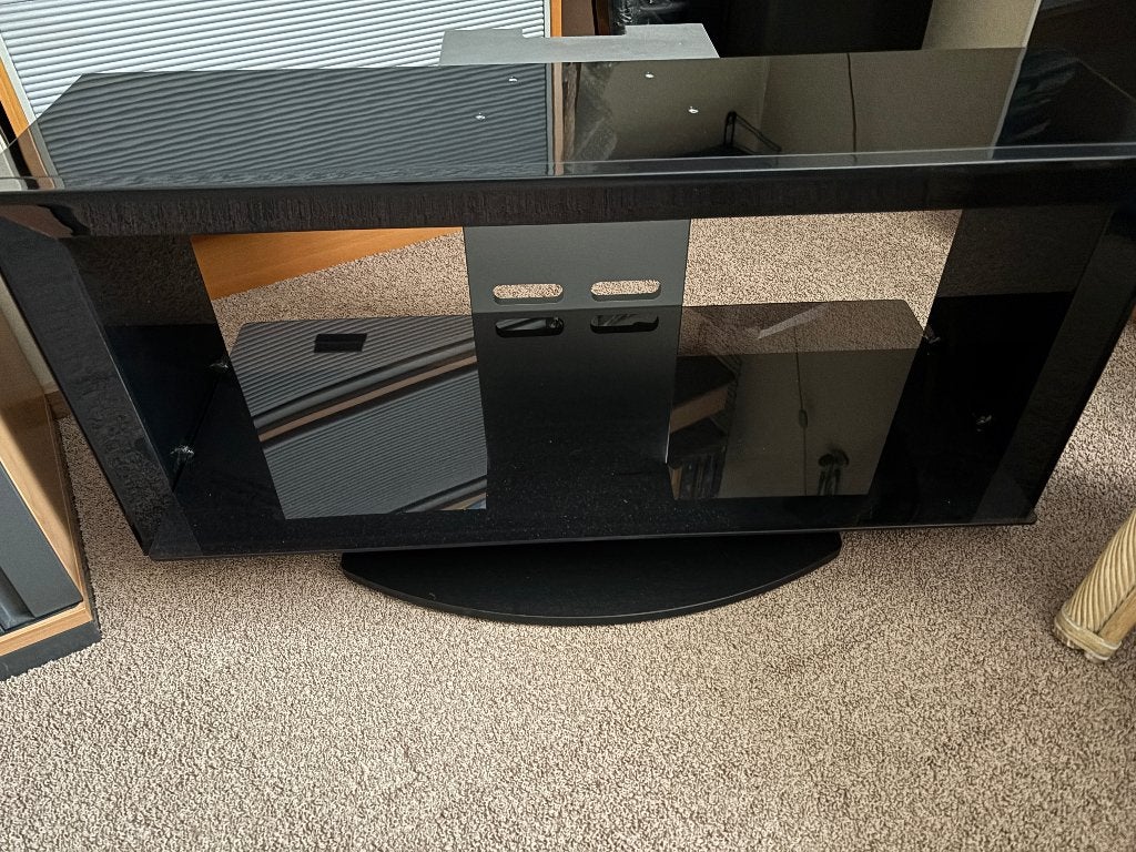 TV Meubel merk Sony zwarte glans, Ophalen, Gebruikt, 200 cm of meer, 75 cm of meer