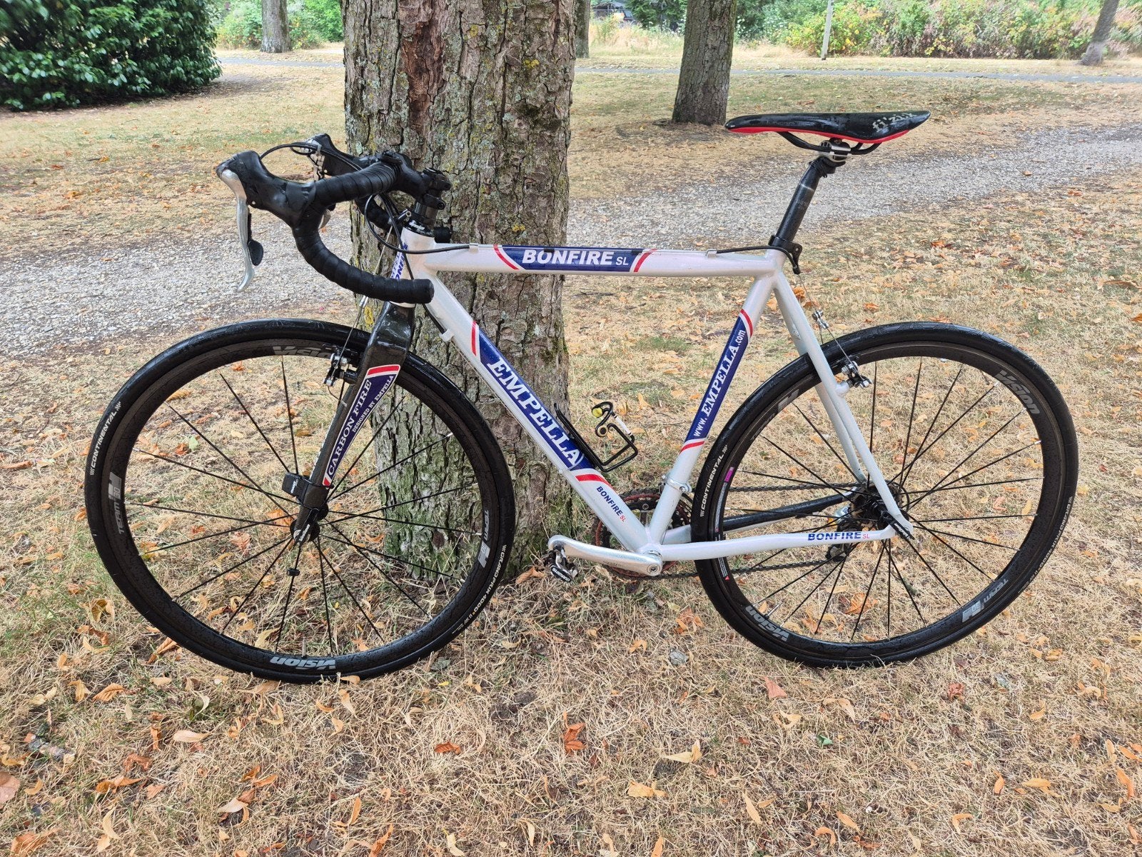Empella Bonfire SL Racefiets - Ultegra Afmontage, Fietsen en Brommers, Fietsen | Racefietsen, 28 inch, Gebruikt, Velgrem, Aluminium