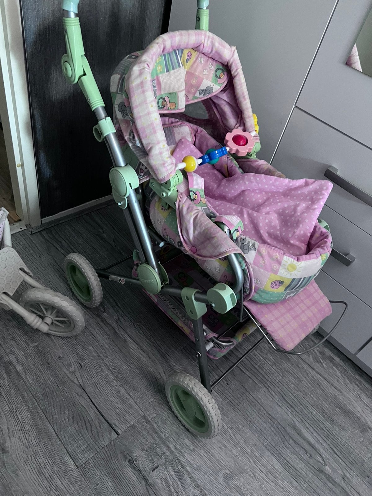 Kinderwagen voor poppetjes, Ophalen of Verzenden, Zo goed als nieuw, Overige merken, Zonnekap
