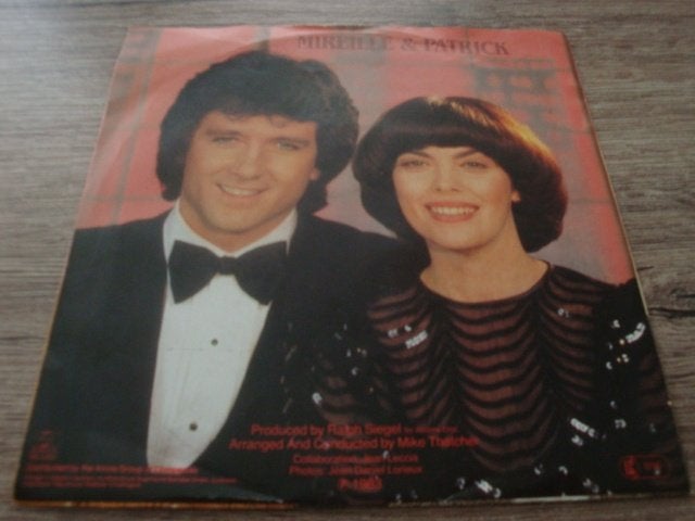 mireille mathieu,patrick duffy, Ophalen of Verzenden, Gebruikt, Pop, Overige typen