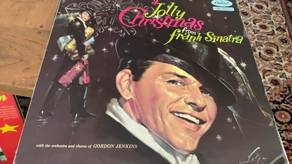 Frank Sinatra. A jolly Christmas from Frank Sinatra, Ophalen of Verzenden, Zo goed als nieuw, Overige formaten