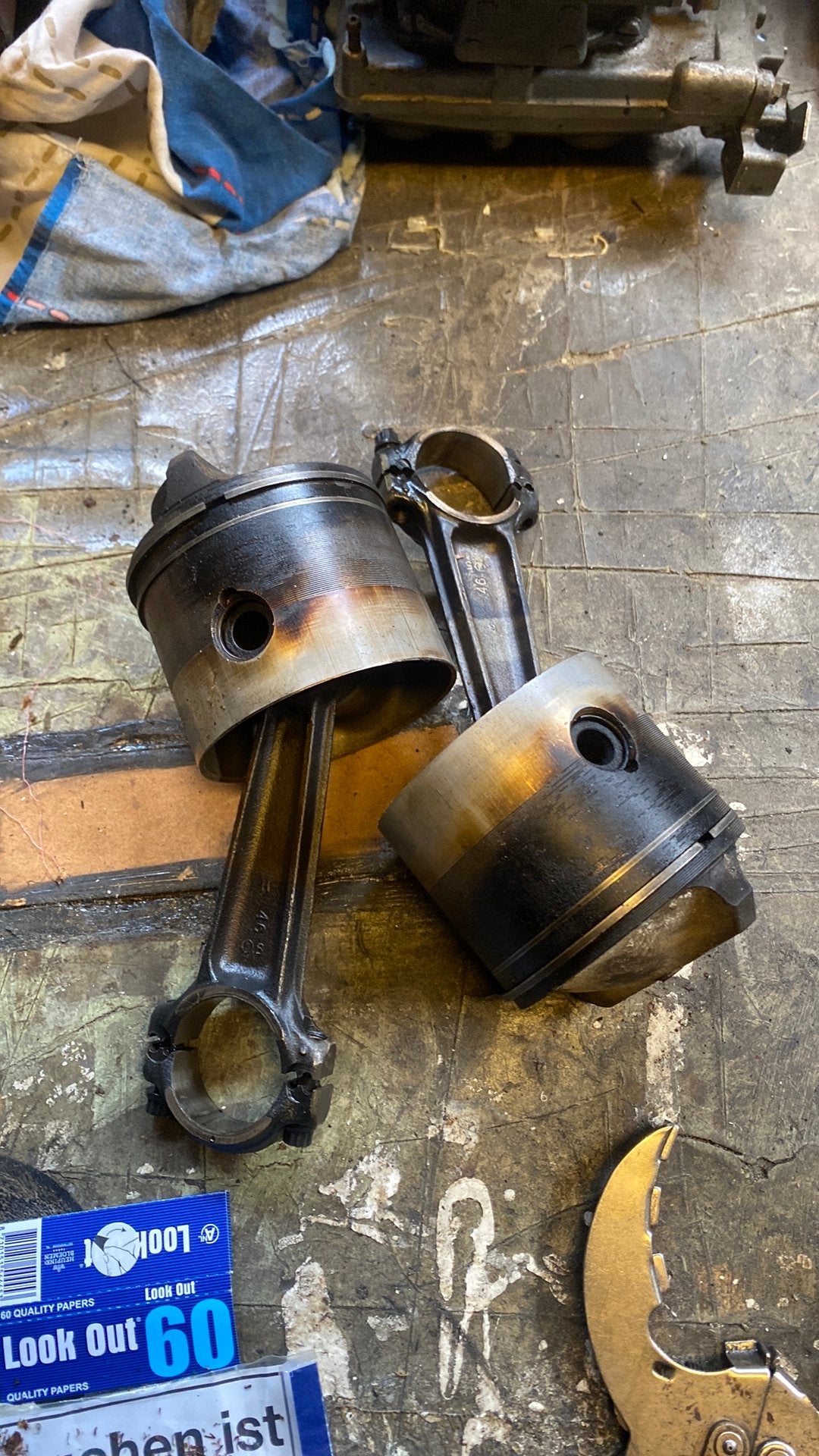 Standaart zuigers evinrude v4 115 pk, Ophalen of Verzenden, Gebruikt, Motor en Techniek, Motorboot