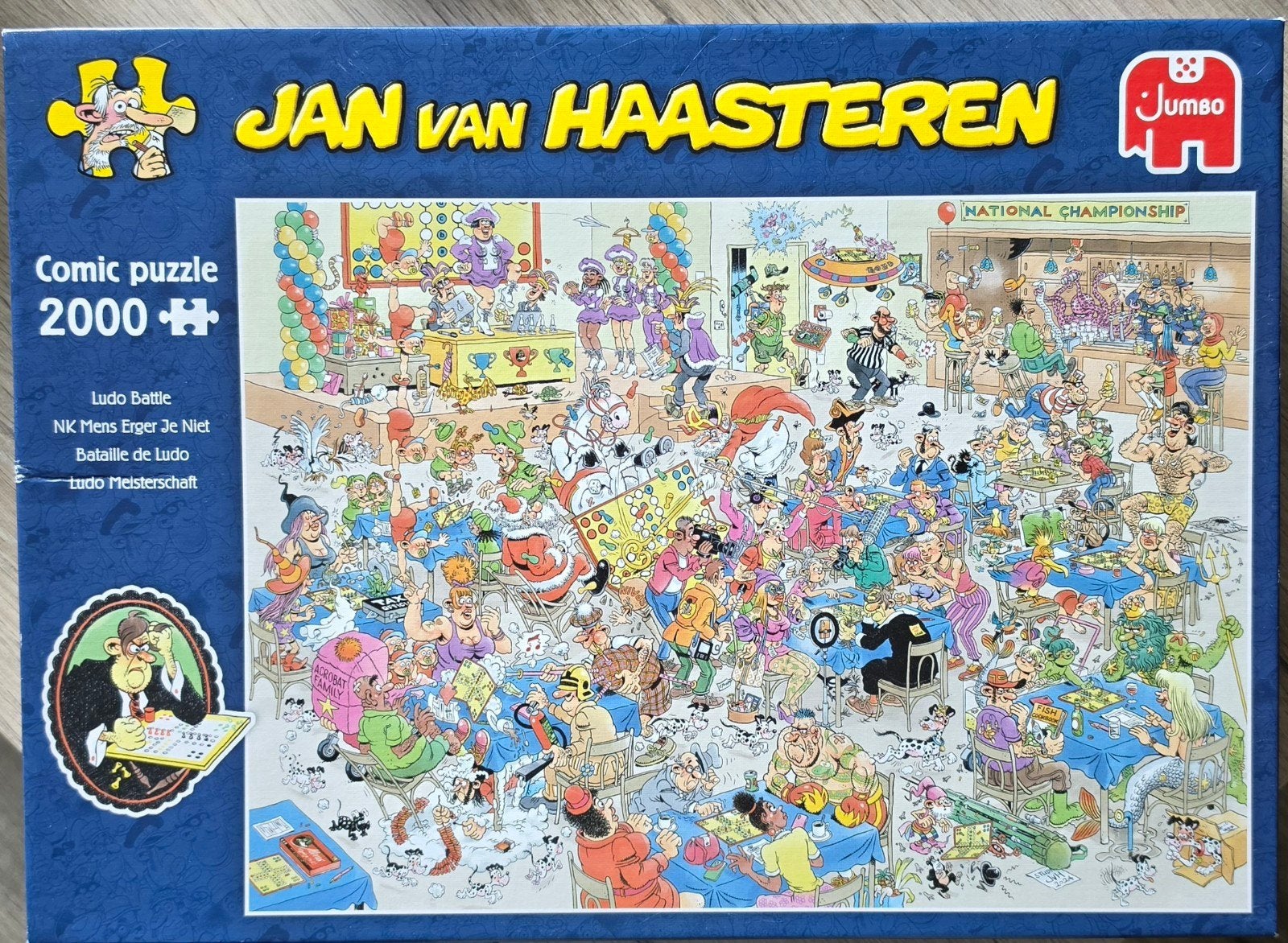 Van haasteren en wasgij puzzels, Hobby en Vrije tijd, Denksport en Puzzels, Ophalen, 500 t/m 1500 stukjes, Zo goed als nieuw