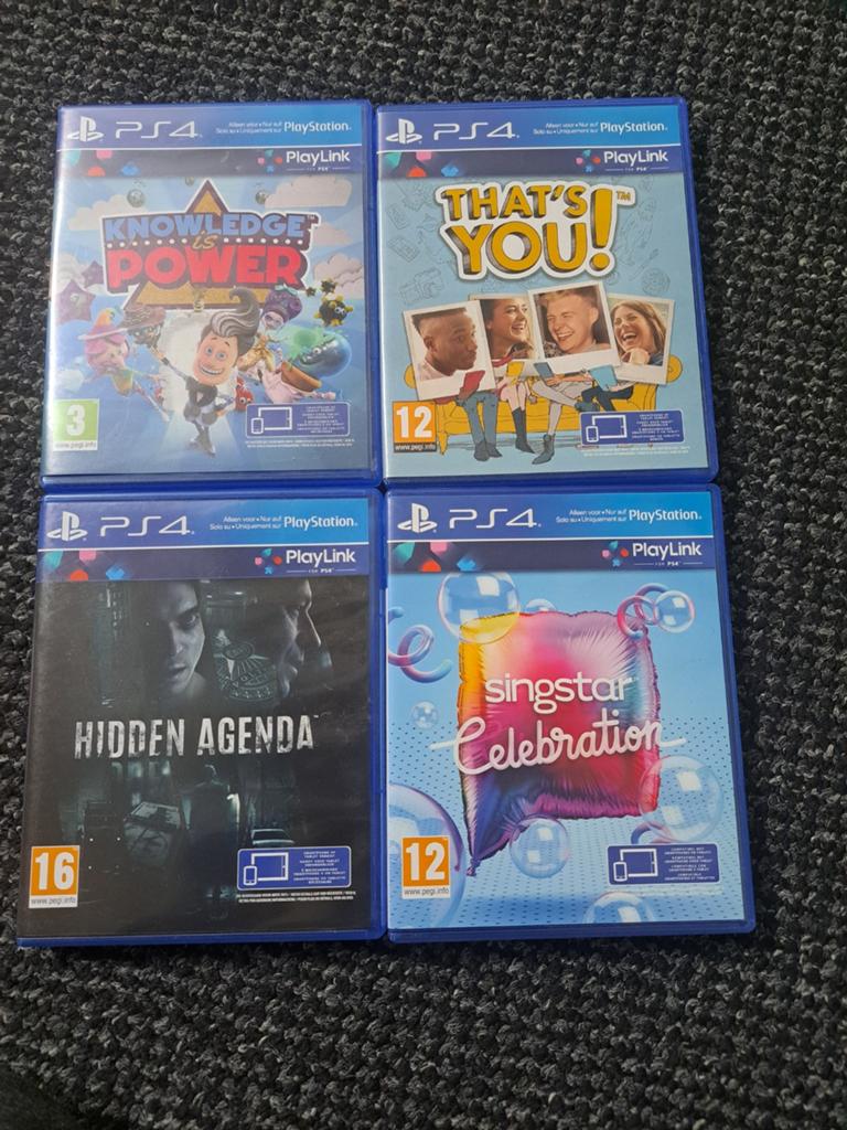 PS4 PlayLink Games, Spelcomputers en Games, Games | Sony PlayStation 4, Gebruikt, Overige genres, Eén computer, Ophalen of Verzenden