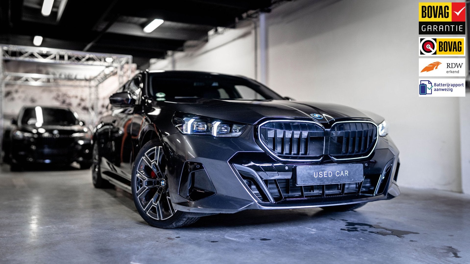 BMW 5-serie Touring 530e xDrive M-Sport Pro|Inno.Pack.|H&K|D, 4 cilinders, 38 km/l, Zwart, Hybride Elektrisch/Benzine