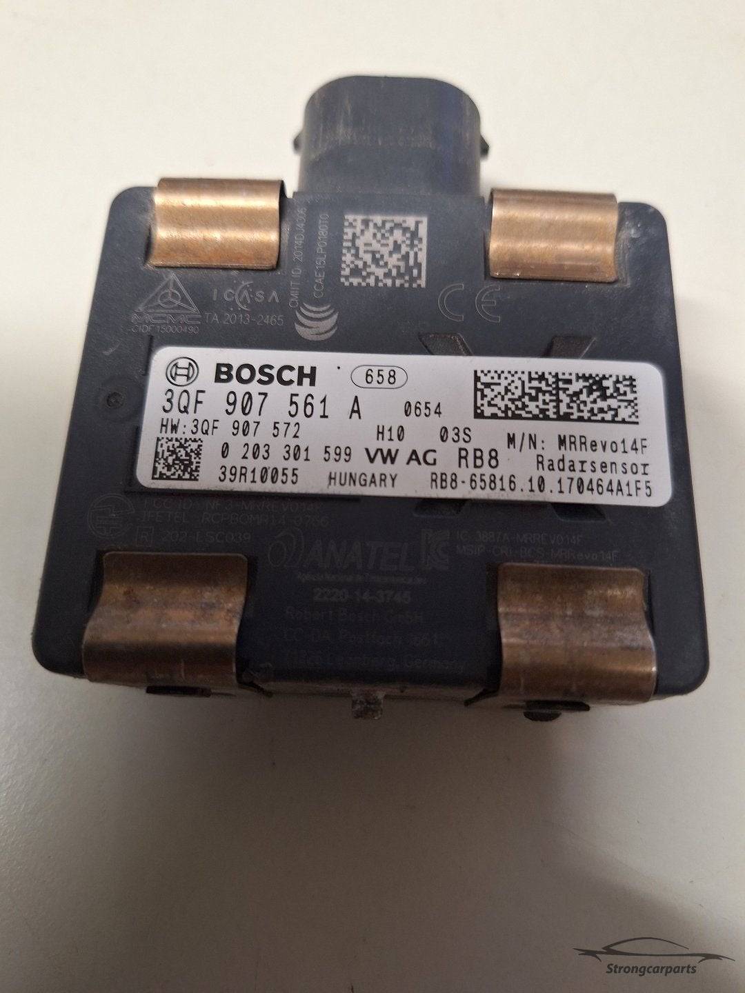 ACC Sensor Afstandssensor VW Golf VII 7 3QF907561A Radarsens, Gebruikt, -, Volkswagen, -