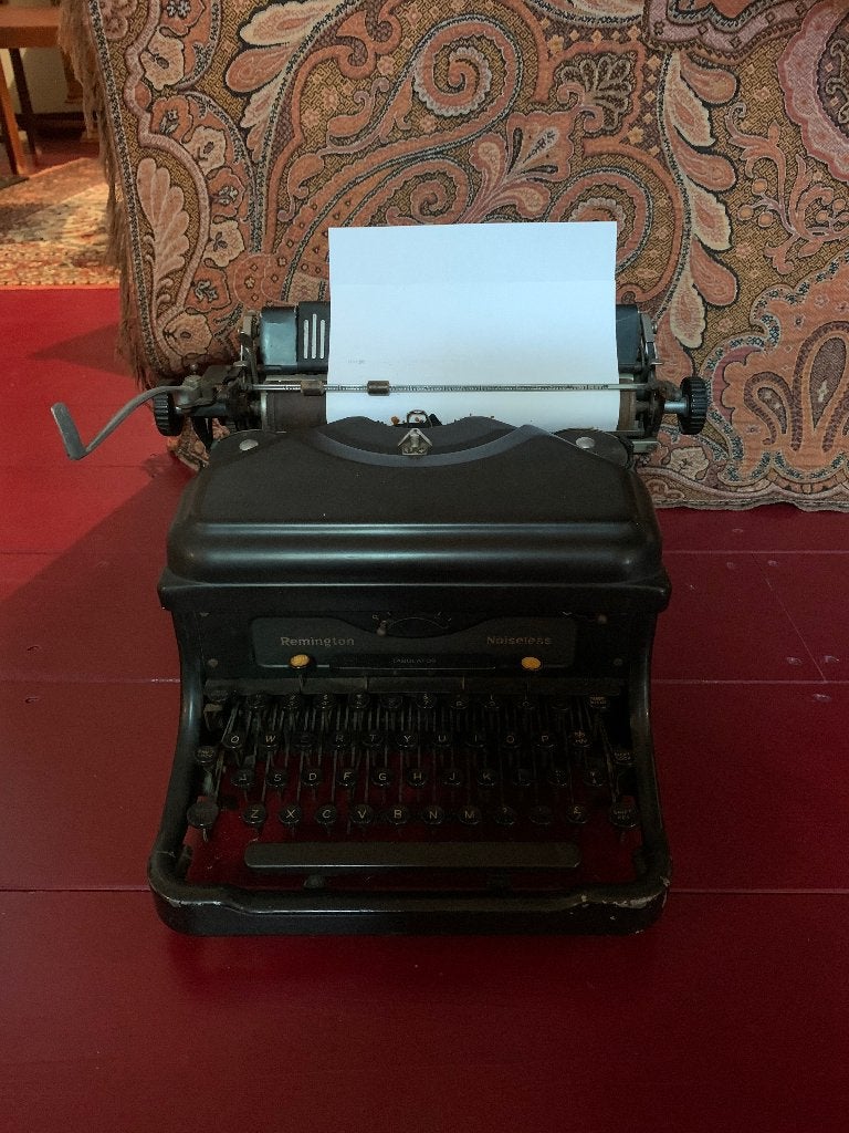 Oude typemachine, Antiek en Kunst, Antiek | Kantoor en Zakelijk, Ophalen