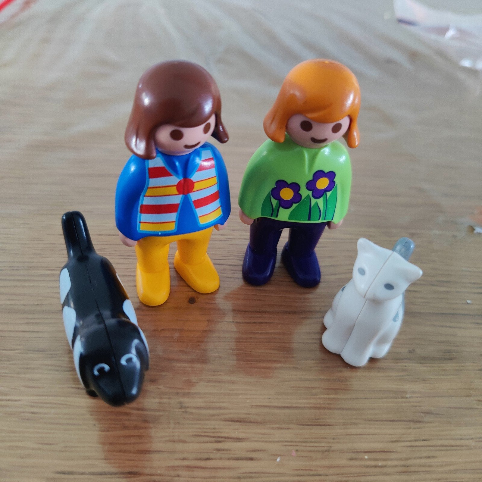 Playmobil 123 poppetjes met dieren, Verzamelen, Ophalen of Verzenden, Zo goed als nieuw