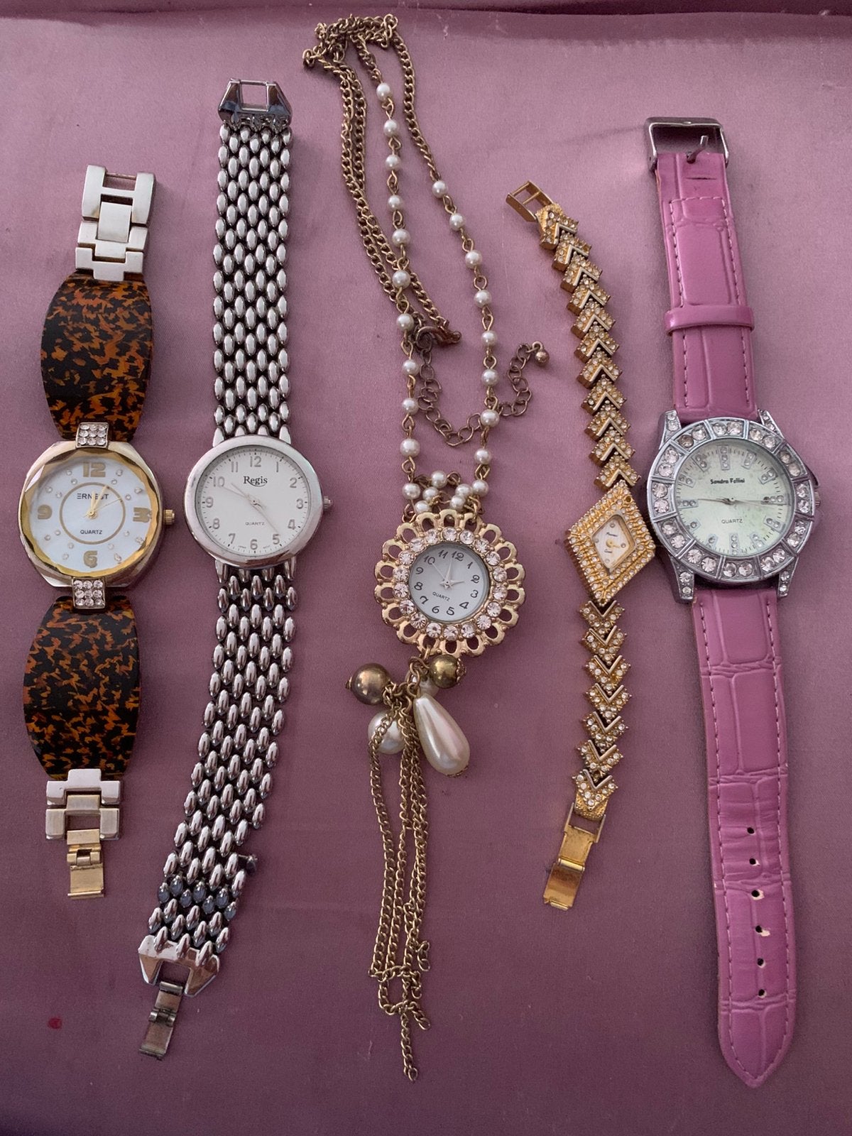 Horloges voor 3 euro per stuk, Overige merken, Gebruikt, Polshorloge, Overige materialen
