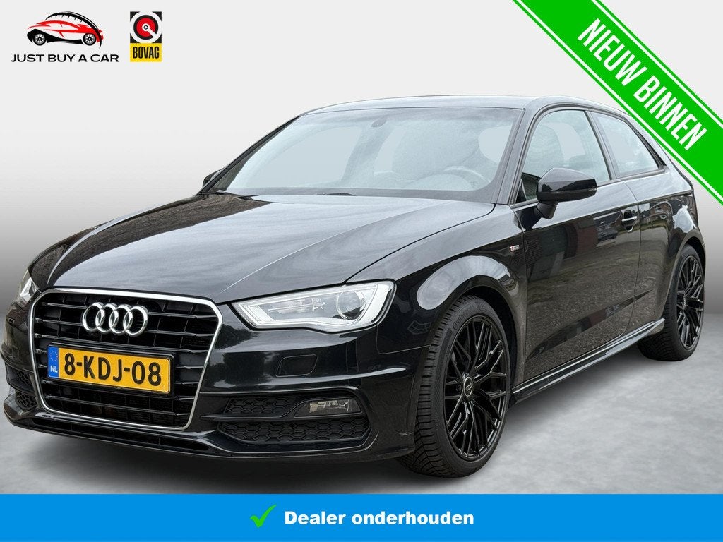 Audi A3 1.4 TFSI Ambition Pro Line S 2x S-Line / Audi dealer, Euro 5, Gebruikt, Zwart, 4 cilinders