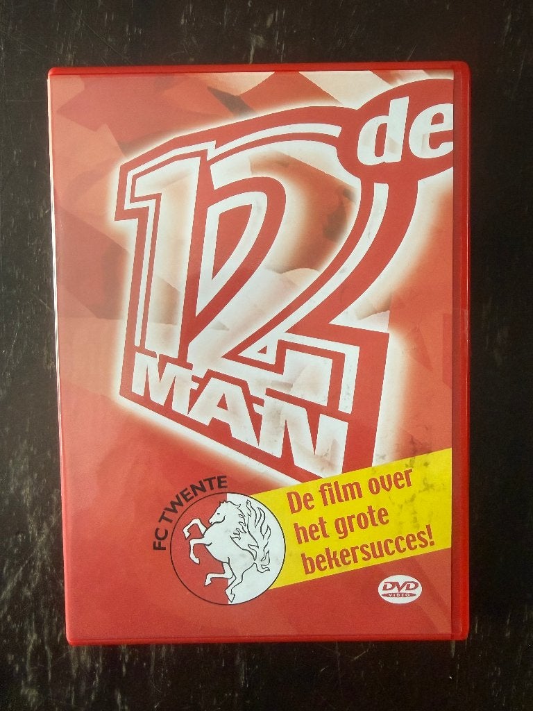 De 12e Man DVD Bekerwinst FC Twente 2001, Verzamelen, Ophalen of Verzenden, Zo goed als nieuw, F.C. Twente, Overige typen