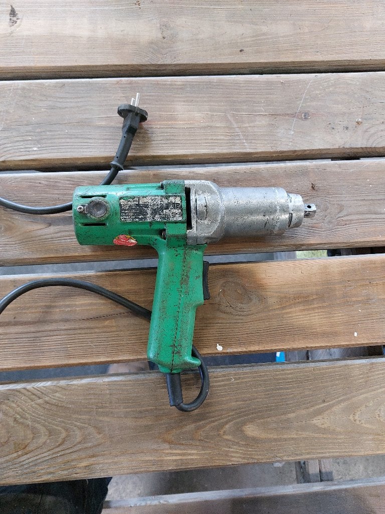 Hitachi slagmoersleutel - Gebruikt, Ophalen, Gebruikt