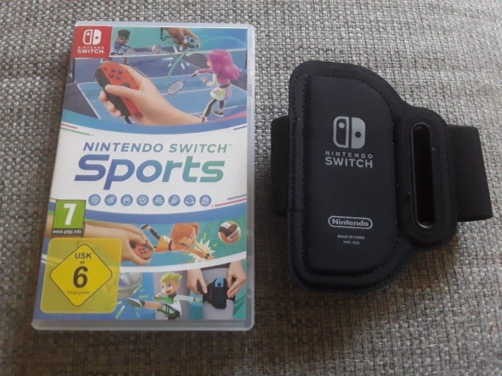 Nintendo Switch Game Nintendo Switch Sports + Beenband, Online, Ophalen of Verzenden, Zo goed als nieuw, 3 spelers of meer