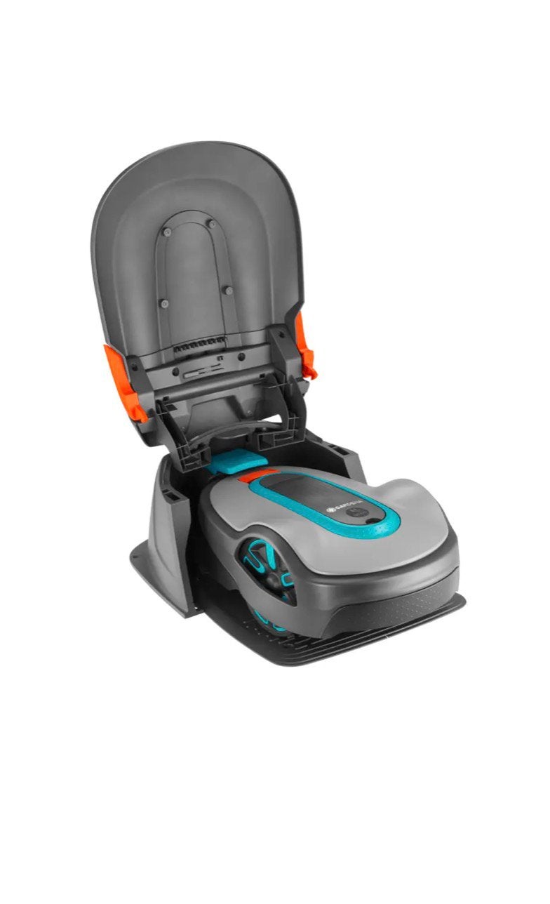 Robotmaaier Gardena Silenso City (600m2) met Garage, Tuin en Terras, Robotmaaiers, Ophalen, Zo goed als nieuw, Minder dan 20 cm