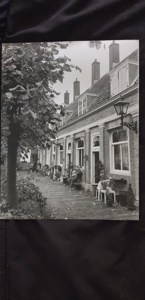0678 foto 24x30.5 Het hofje van leiden doelensteeg ., Verzenden