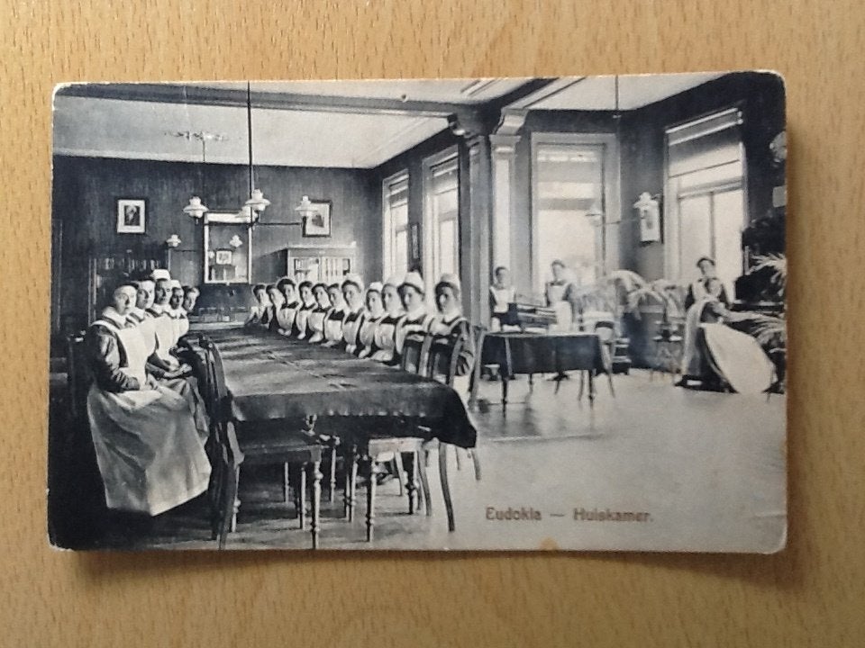 Rotterdam - Eudokia - Huiskamer, Verzenden, 1920 tot 1940, Ongelopen, Zuid-Holland