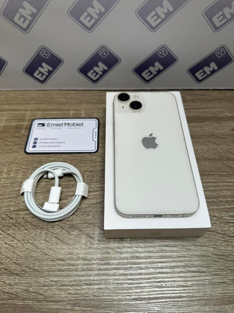 iPhone 14 - 128GB / batterij 100% / garantie, Ophalen of Verzenden, Zo goed als nieuw, 128 GB, IPhone 14