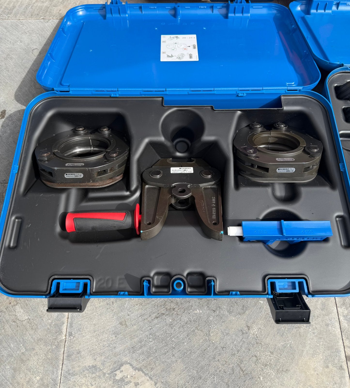 Persbek persketting vsh xpress mapress 76.1-88.9 +zb221, Doe-het-zelf en Verbouw, Gereedschap | Machine-onderdelen en Toebehoren