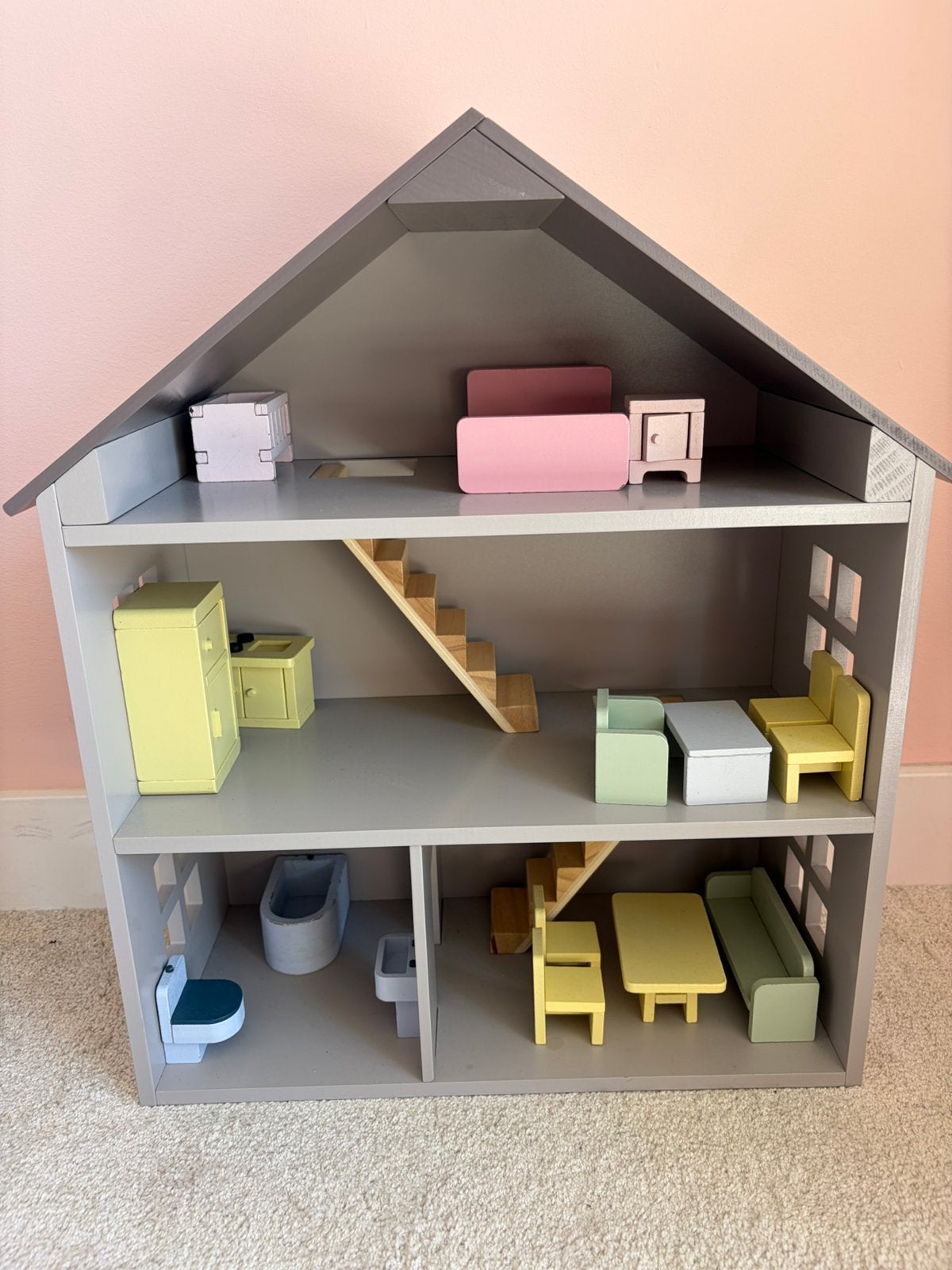 h&m home poppenhuis, Kinderen en Baby's, Speelgoed | Poppenhuizen, Ophalen of Verzenden, Zo goed als nieuw, Poppenhuis