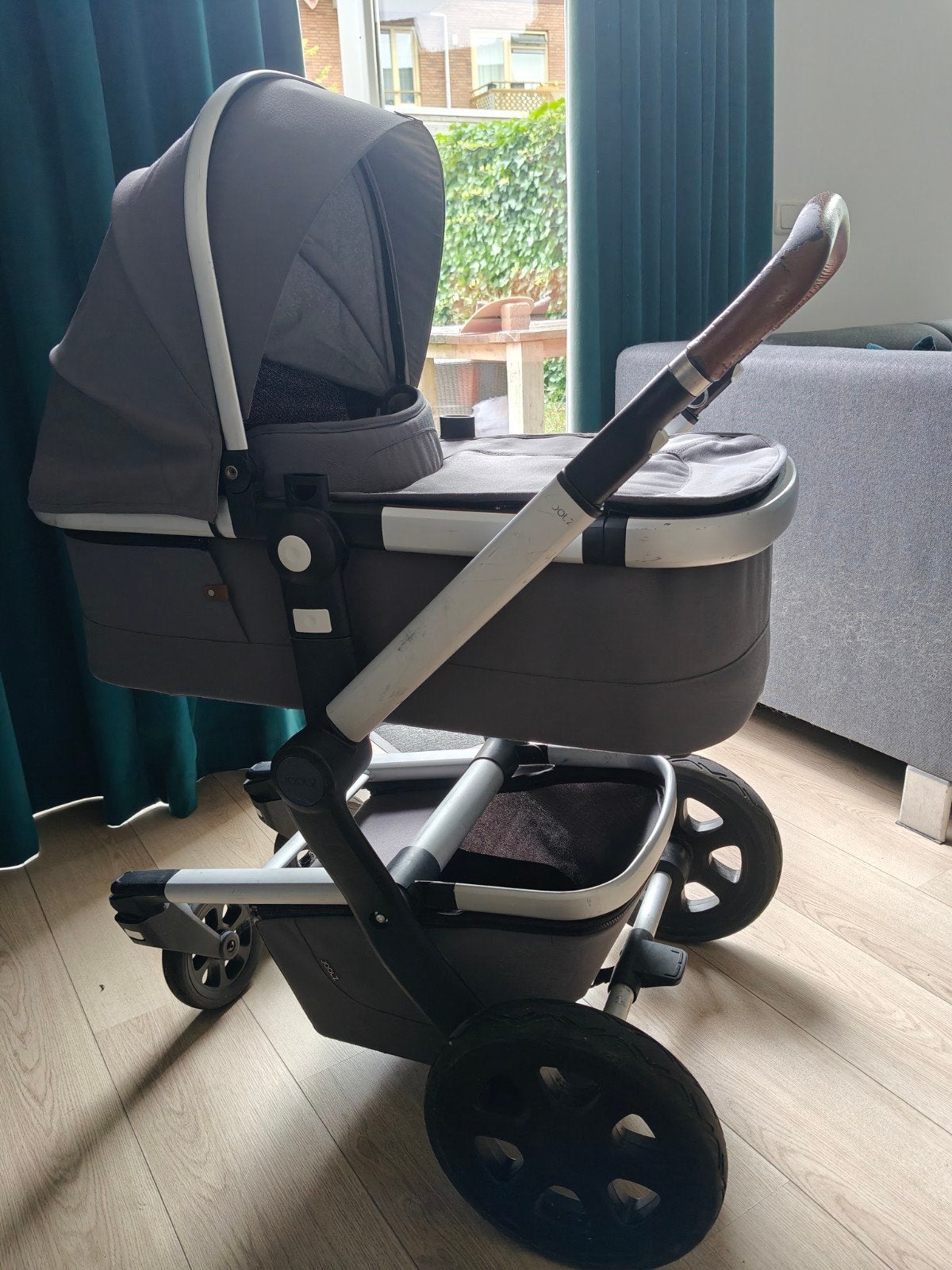 Joolz Day 2 Kinderwagen met accessoires, Gebruikt, Verstelbare duwstang, Ophalen, Kinderwagen