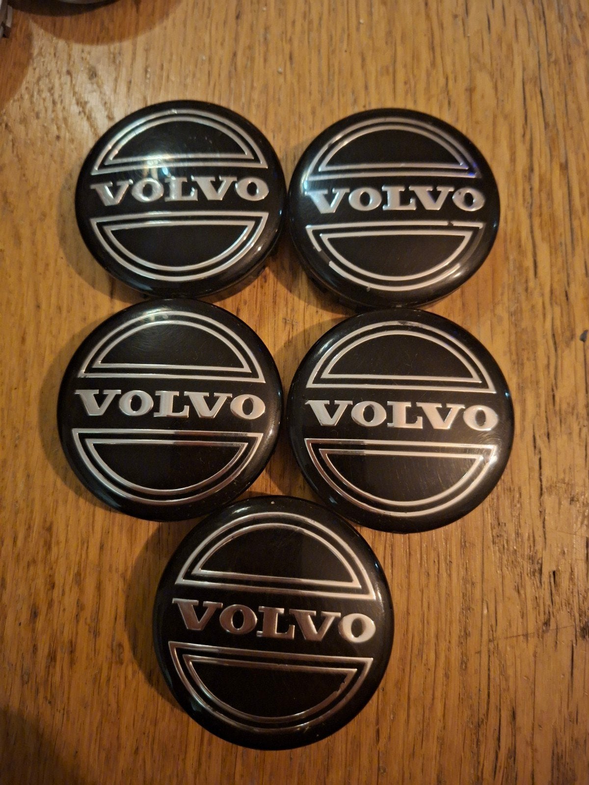 Originele Volvo Naafkappen Set (5 stuks), Ophalen of Verzenden, Gebruikt