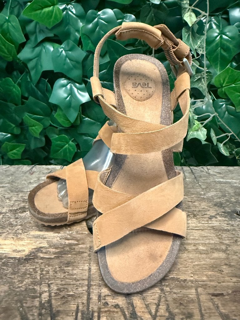 Nieuwe sandalen van Teva maat 39, Teva, Bruin, Nieuw, Teva