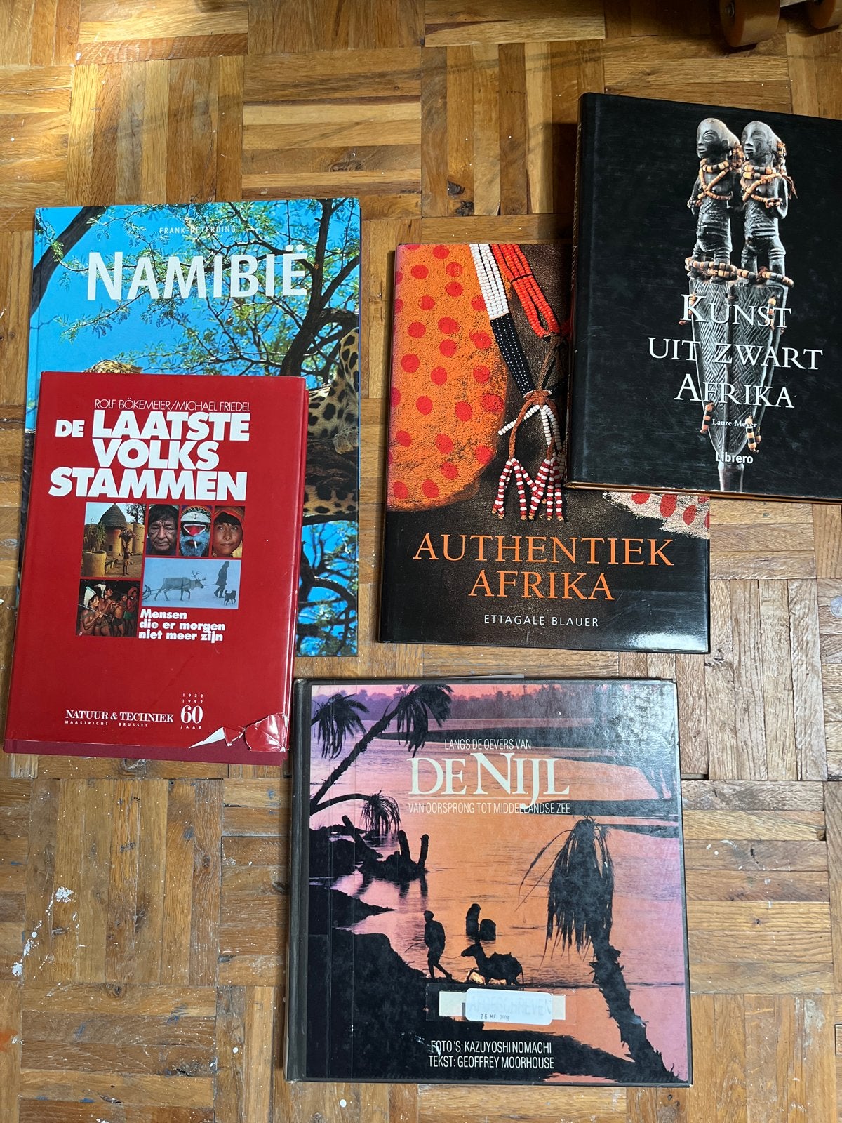 5 Grote Boeken over Afrika: Cultuur, Natuur en Reizen, Ophalen of Verzenden, Gelezen, Afrika, Reisgids of -boek