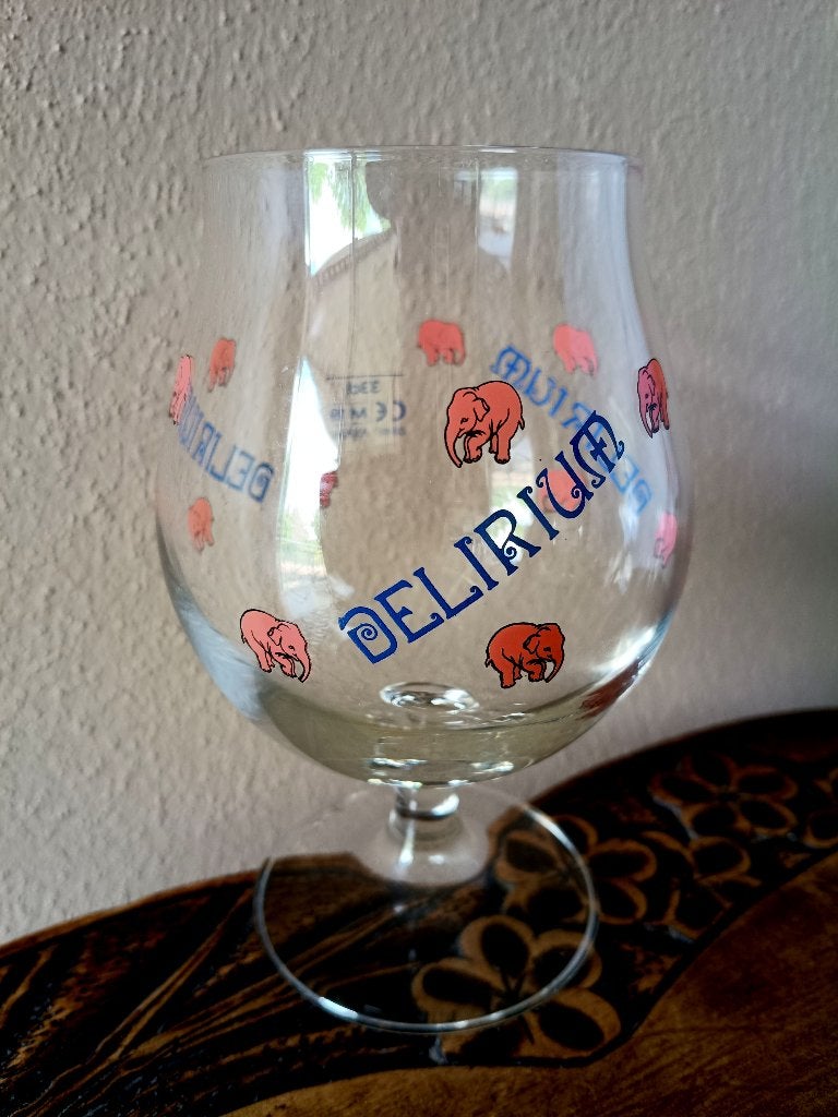 Delirium Tremens Speciaal Bierglas 33cl., Verzamelen, Ophalen of Verzenden, Zo goed als nieuw, Glas of Glazen, Overige merken