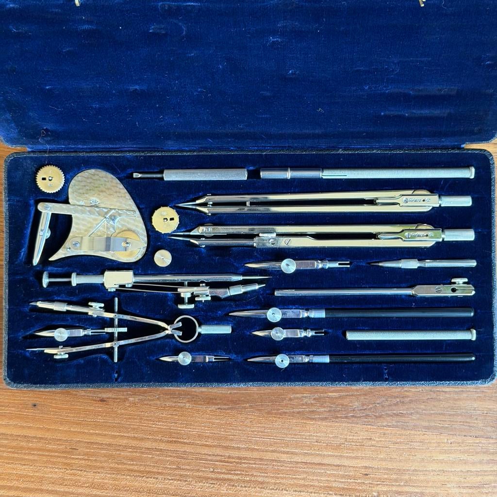 E.O. Richter & Co. Passerdoos XIV.P - Zeer Fraai en Compleet, Ophalen of Verzenden