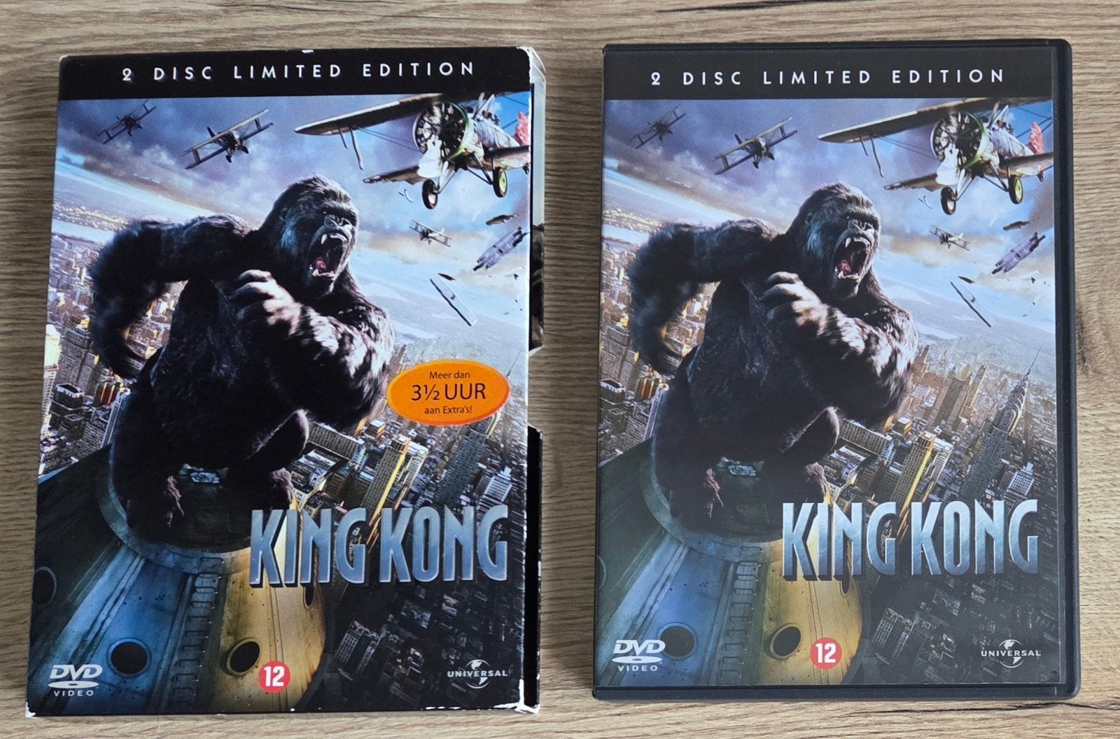 King Kong Limited Edition DVD (2 Discs), Ophalen of Verzenden, Engels, Nederlands