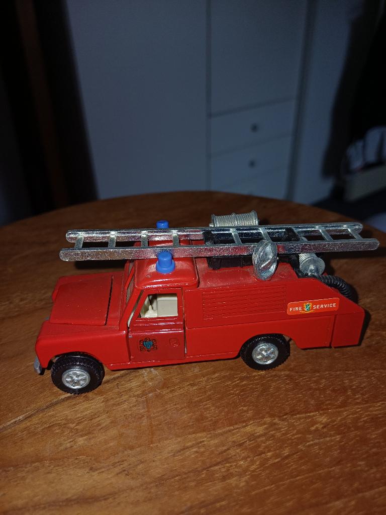 Dinkey Toy Landrover brandweerauto, Ophalen of Verzenden, Zo goed als nieuw, Auto