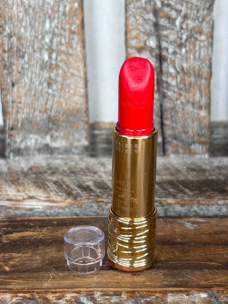 Lancome Cream Lipstick 171 Peche Mignon, Lippen, Ophalen of Verzenden, Zo goed als nieuw, Make-up