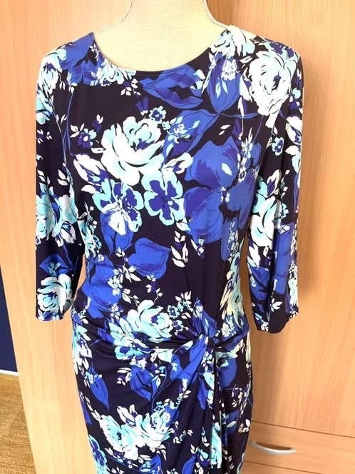 Uta Raasch jurk maat 46/48[v], Kleding | Dames, Jurken, Blauw, Maat 46/48 (XL) of groter, Ophalen of Verzenden, Zo goed als nieuw